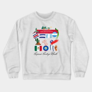 Celebrating Hispanic Heritage month Crewneck Sweatshirt